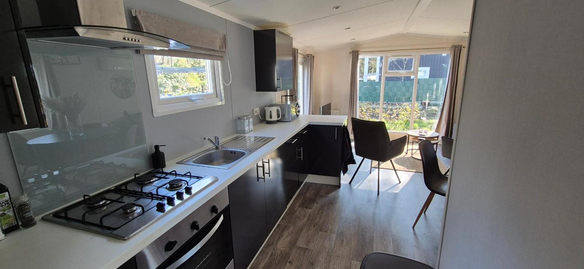 הונדרלו Het Veluwse Boshuisje Knus Chalet Met Omheinde Tuin Op De Veluwe מראה חיצוני תמונה